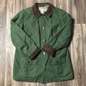 Vintage LL Bean Jacket with Corduroy Collar
